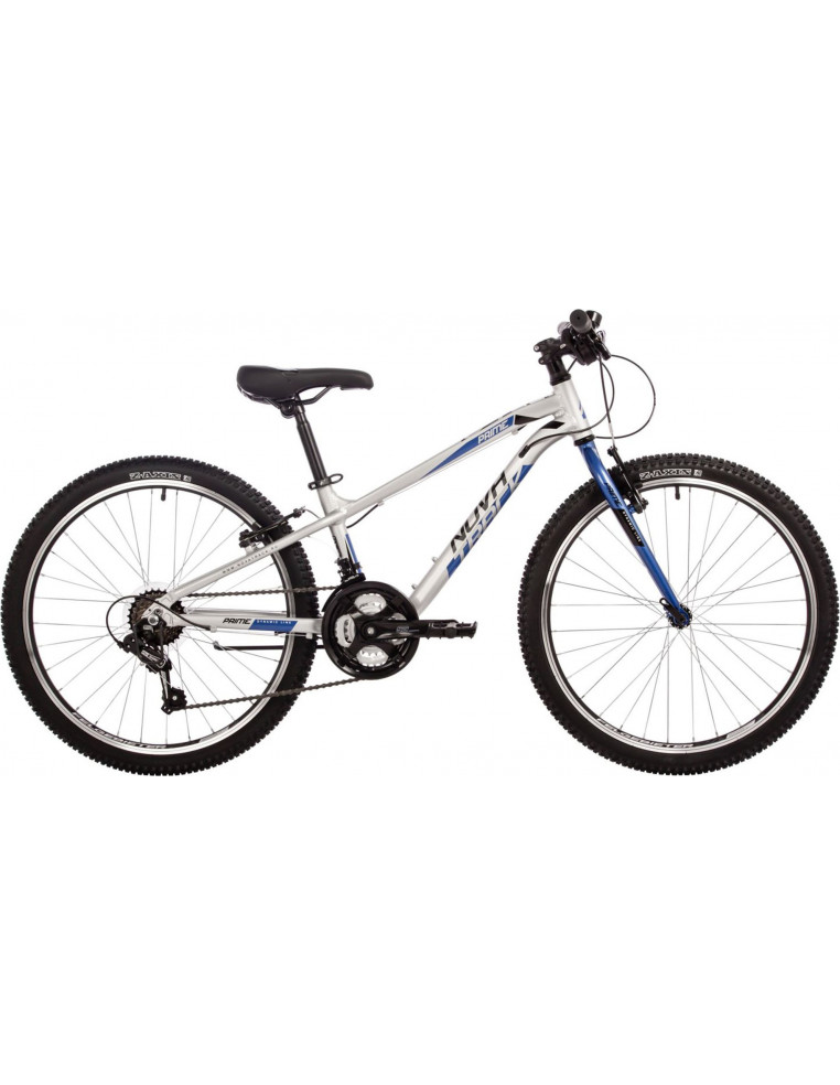 Велосипед 24" NOVATRACK PRIME 11" 18 скоростей Алюм., Серебристый 4680178551090 Детские велосипеды Novatrack 23 600 ₽