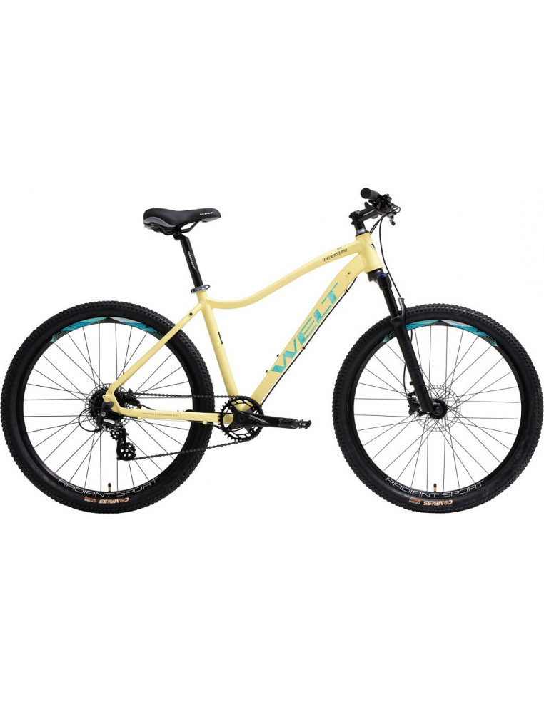 Велосипед 27.5" WELT Edelweiss 2.0 HD 16" Lemon Yellow 9333725825667 Велосипеды WELT 46 740 ₽