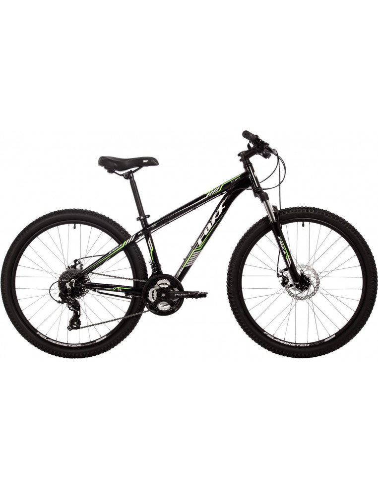 Велосипед 26" FOXX ATLANTIC 14", 24 скорости Черный/Зеленый 2200000043177 Велосипеды Foxx 28 490 ₽