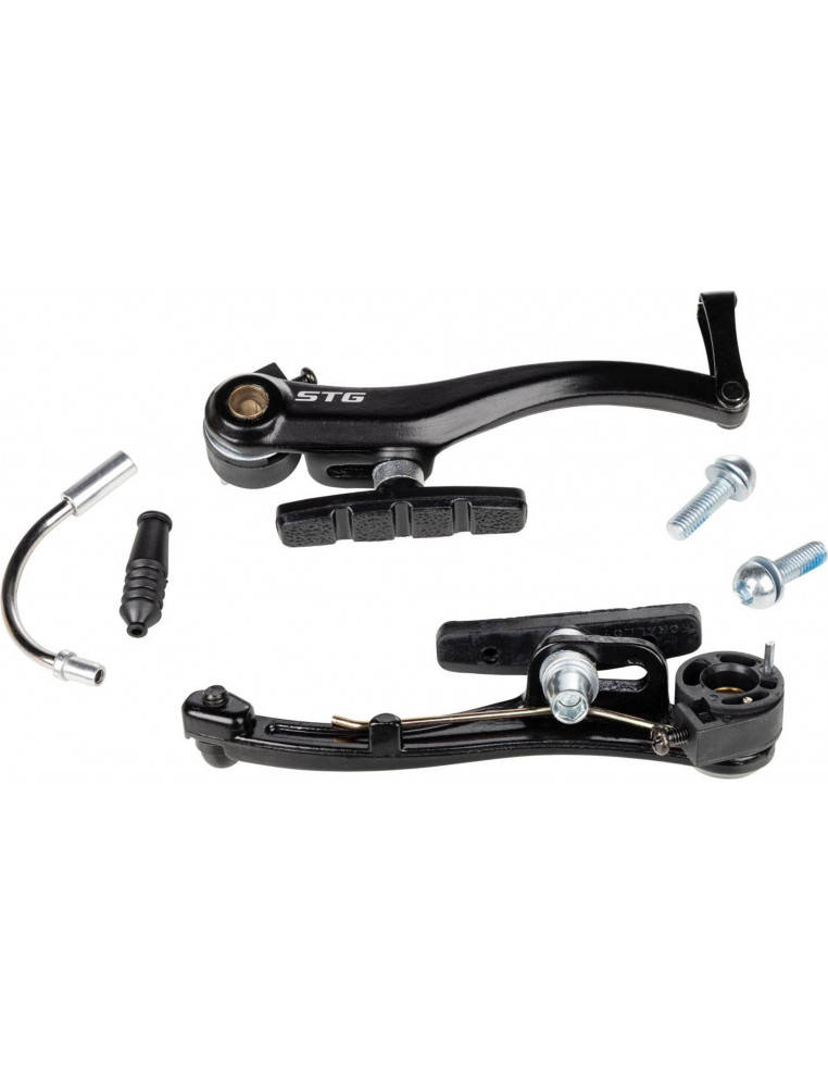 Тормоз V-Brake STG YX-C28, черный КЛ126932 4630413304431 Запчасти для велосипедов STG 380 ₽