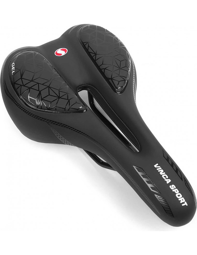 Седло VINCA VS 126 gel black гель 270*166мм 2200000048776 Седла VS 1 290 ₽