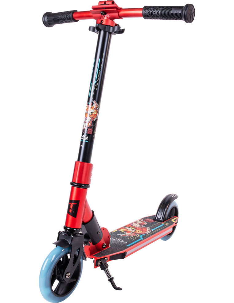 Самокат TECH TEAM Comfort 145 evolution lux red 2038274440220 Городские самокаты TECH TEAM 5 990 ₽