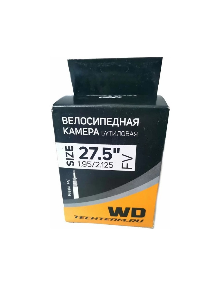 Камера 27,5"Х1,95/2,125 FV WD TECH TEAM 2000038310025 Колеса и покрышки TECH TEAM 420 ₽
