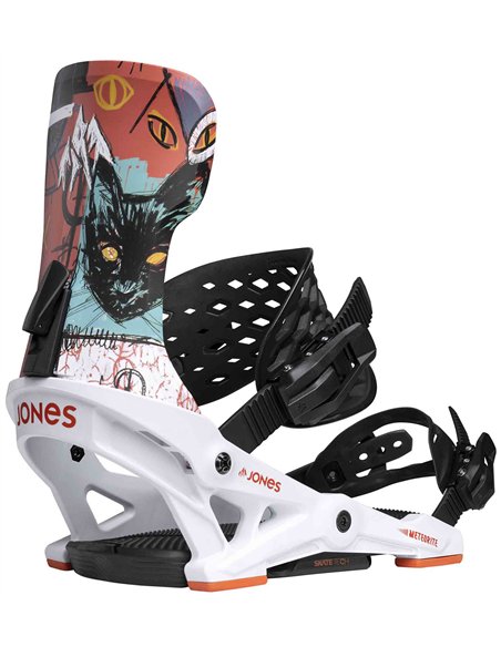 Крепление сноубордическое Jones Meteorite Rallycat White Р:M 7630949111548 Крепления JONES 34 790 ₽