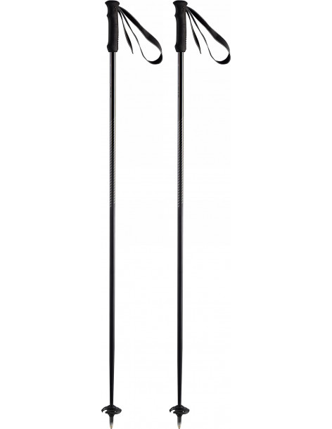 Палки горнолыжные HEAD Standard Carbon 12,3mm carbon/standard blue 125 2200000054449 Горнолыжные палки HEAD 19 590 ₽