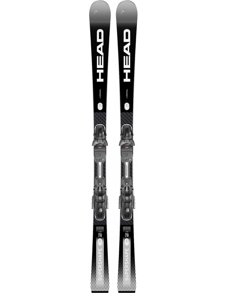 Горные лыжи HEAD Supershape e-Original SW BBPR black silver 170 + PR 11 GW 2200000050519 Горные лыжи в Уфе HEAD 85 490 ₽