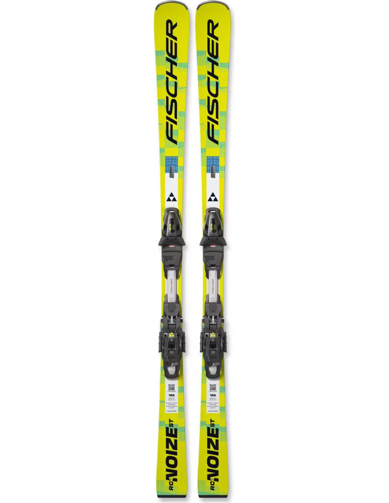 Горные лыжи FISCHER RC4 NOIZE ST YELLOW SUPERFLEX 170 + RC4 Z12 GW PR 2200000050298 Горные лыжи в Уфе FISCHER 126 490 ₽