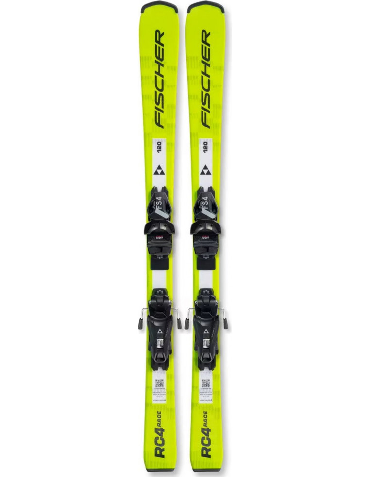Горные лыжи FISCHER RC4 RACE JR 120 + FS 4 CA 2200000050069 Горные лыжи в Уфе FISCHER 21 770 ₽