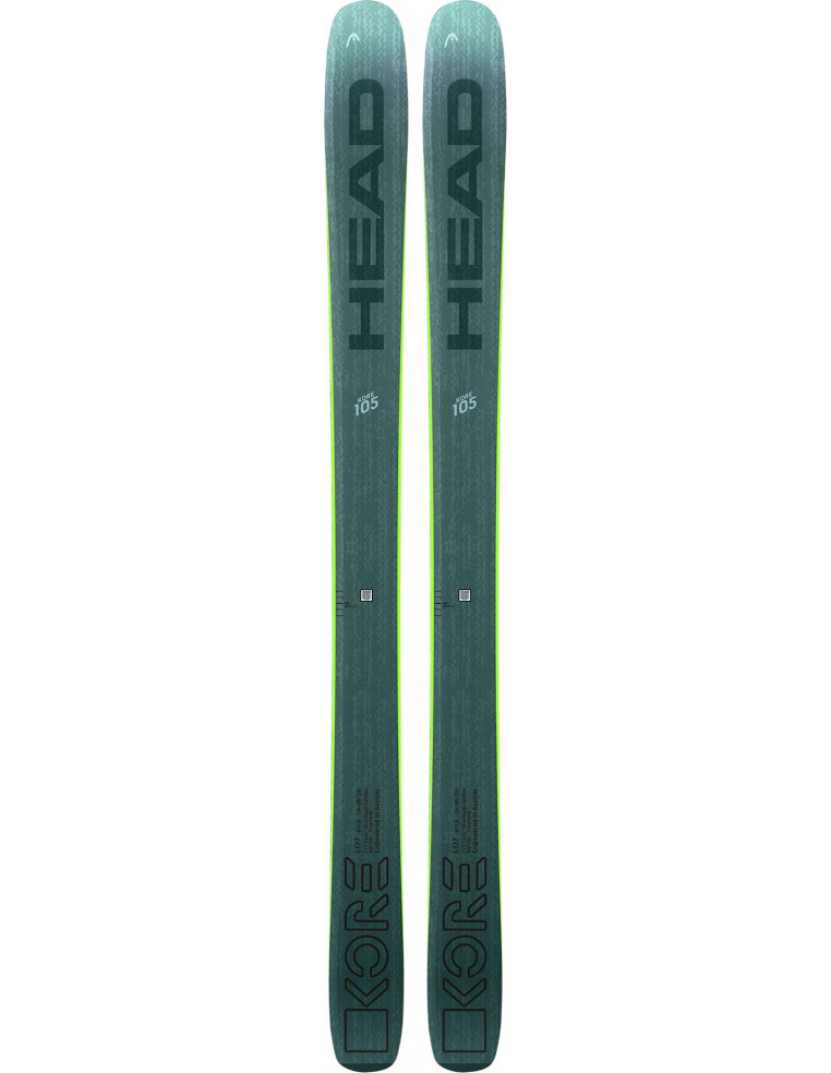 Горные лыжи HEAD Kore 105 green-anthracite 184 2200000050250 Горные лыжи в Уфе HEAD 77 270 ₽