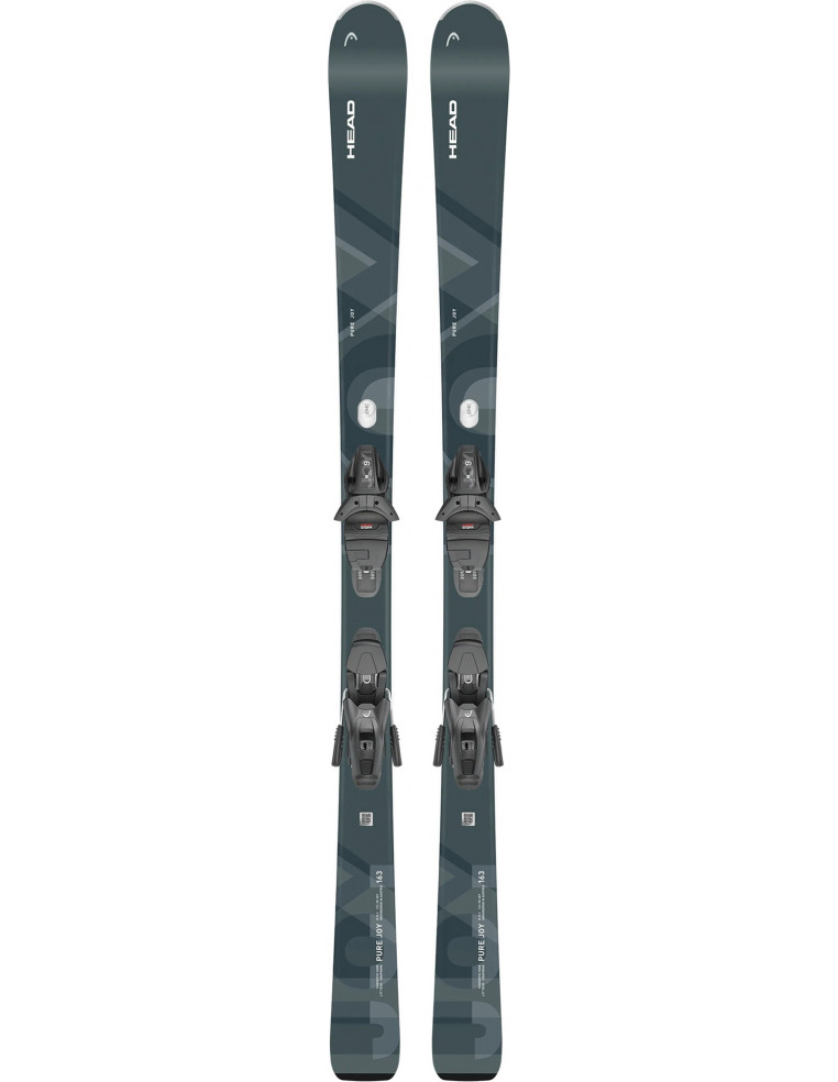 Горные лыжи HEAD Pure Joy SLR Joy Pro anthracite 148 + JOY 9 GW 2200000051806 Горные лыжи в Уфе HEAD 48 490 ₽