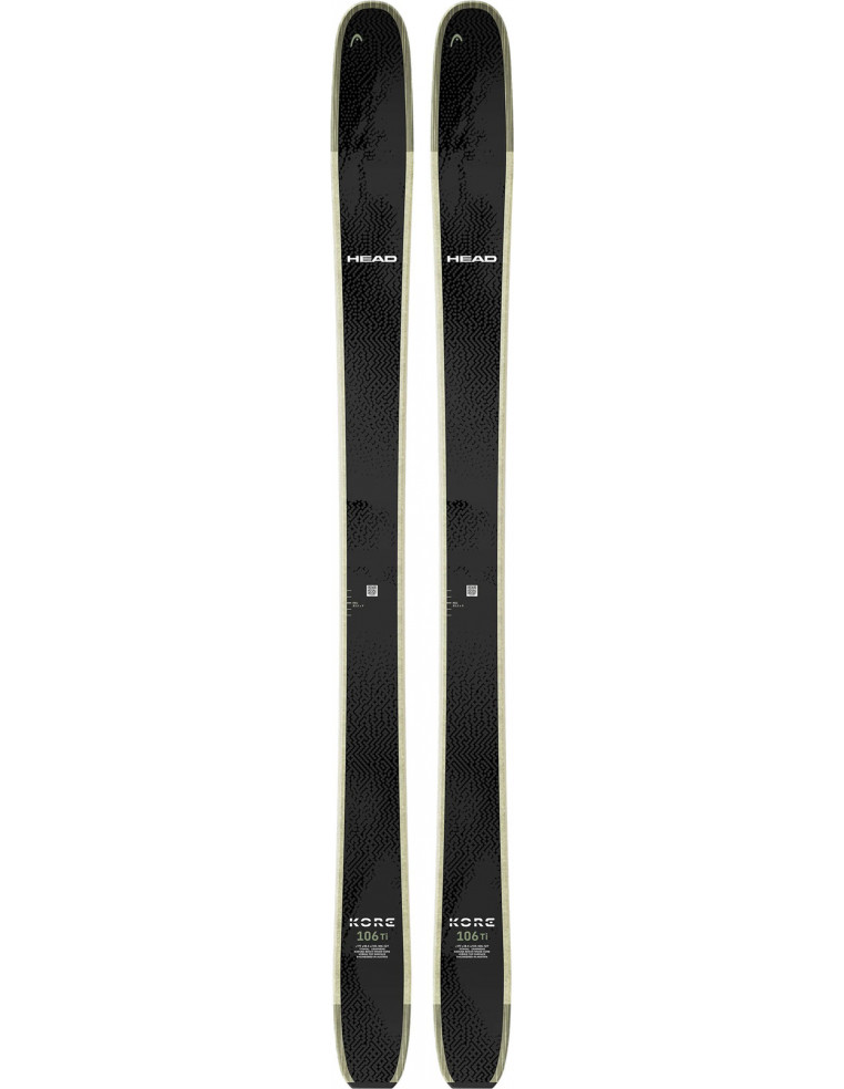 Лыжи HEAD KORE 106 Ti black green 191 2200000051929 Горные лыжи в Уфе HEAD 81 590 ₽