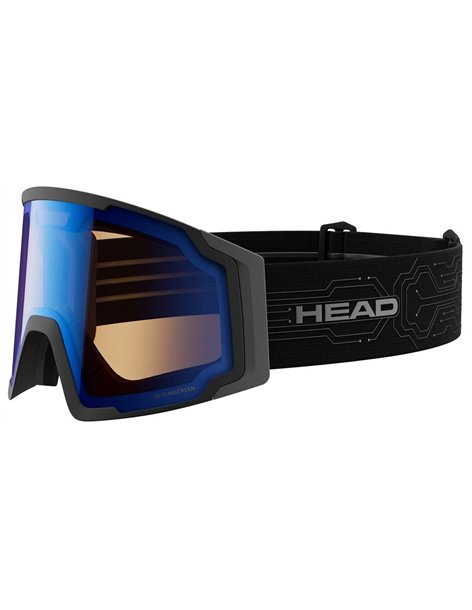 Очки HEAD NEVES SUNSCREEN L UNISEX линза электрохром LCD black photo blue