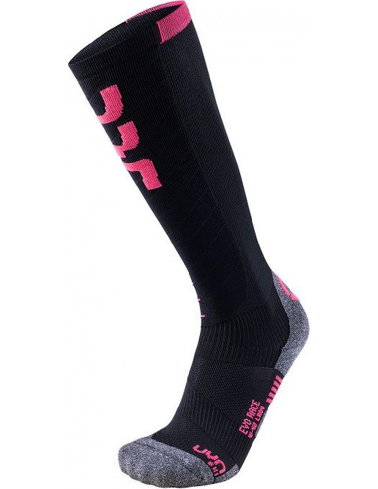 Носки UYN WS SKI EVO RACE B453 Black/Pink Paradise Р:35-36 8054216260156 Термоноски UYN 2 990 ₽