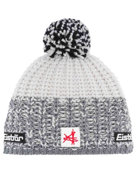 Шапка EISBAR Refocus Pompon MÜ SA graumele-white-white 33160-306