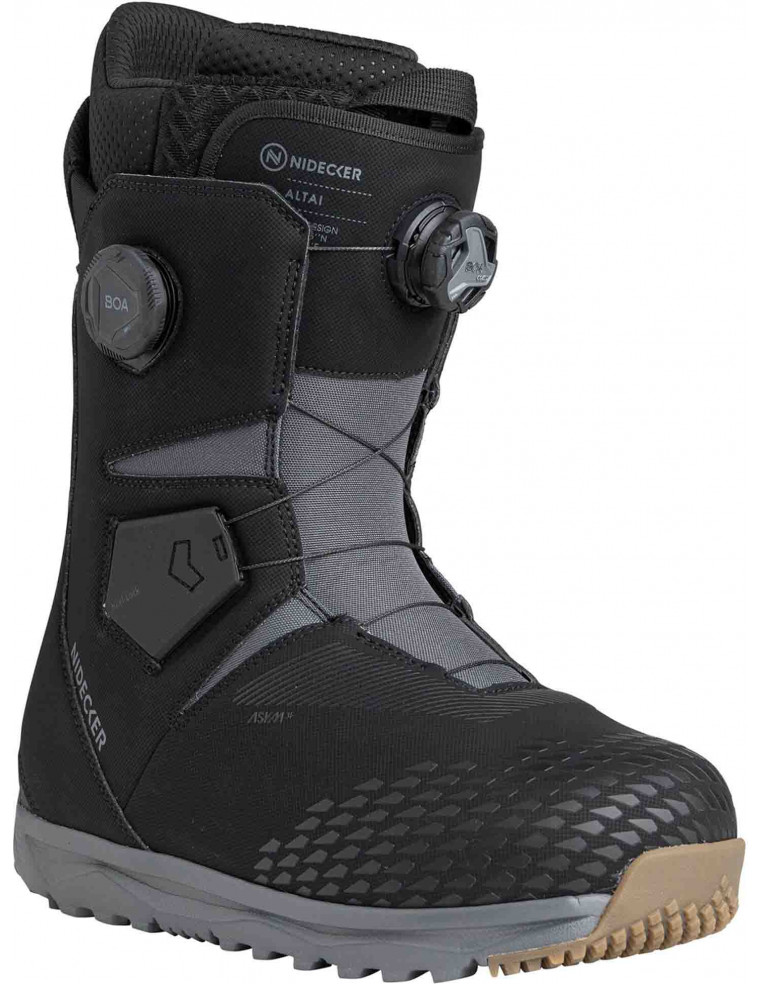 Ботинки сноубордические NIDECKER Altai BOA Black 9.5 7630949109118 Ботинки для сноуборда NIDECKER 37 200 ₽