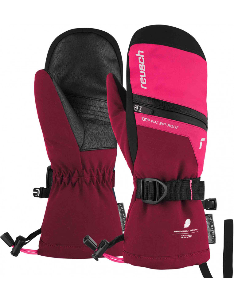 Варежки REUSCH JR Lando R-Tex Xt Cerise/Pink Glo P:4.5 4060485306451 Перчатки, Варежки Reusch 6 490 ₽