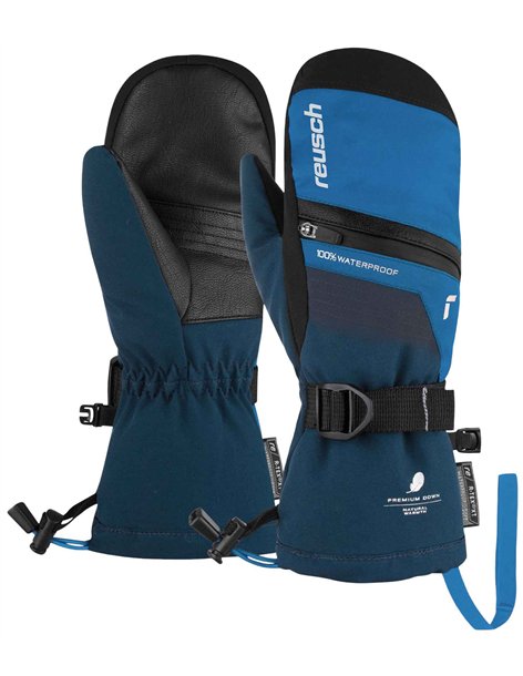 Перчатки REUSCH JR Alan Blck/Bril Blu/Safety Yell P:6.5 4060485438787 Перчатки, Варежки Reusch 2 490 ₽