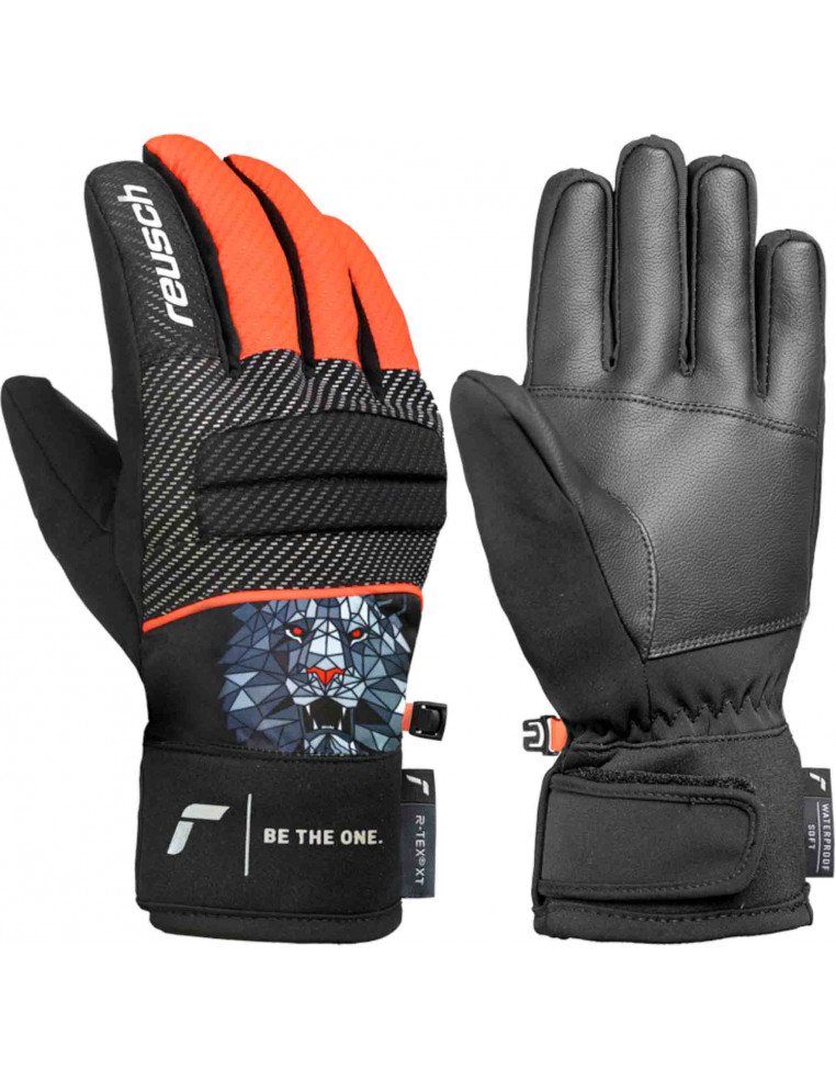 Перчатки REUSCH JR Warrior R-TEX XT Black/Silver/Fluo Red P:5.5 4060485607862 Перчатки Reusch 5 990 ₽