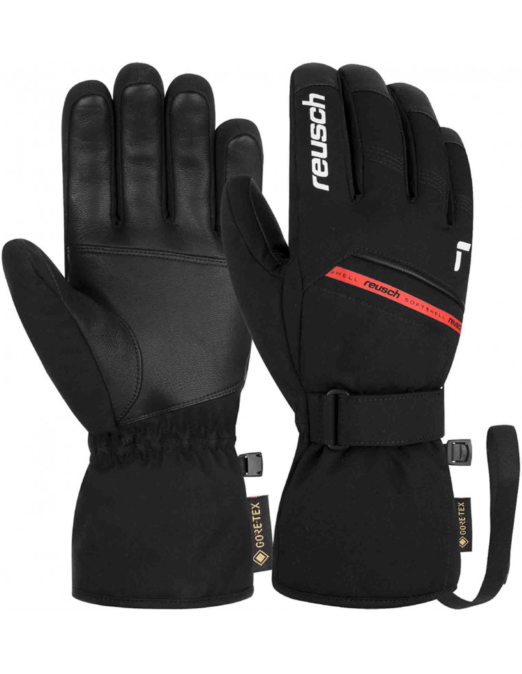 Перчатки REUSCH MS Morris GORE-TEX Black/White/Fire Red P:8 4060485337783 Перчатки Reusch 9 490 ₽