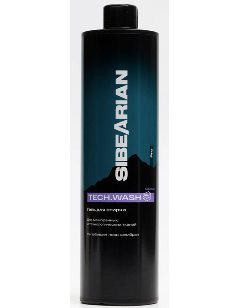 Гель SIBEARIAN PRO TECH WASH для стирки мембранных тканей 500мл. 4630116352210 Другое SIBEARIAN 690 ₽