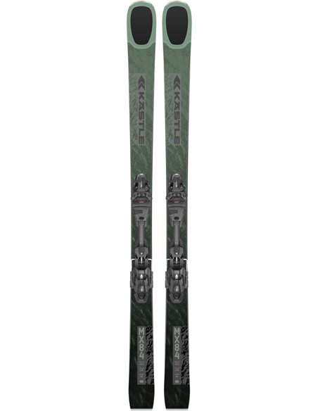 Горные лыжи KASTLE MX84 prem 176 + K12 PRW GW full-black 2200000046918 Горные лыжи в Уфе KASTLE 169 900 ₽