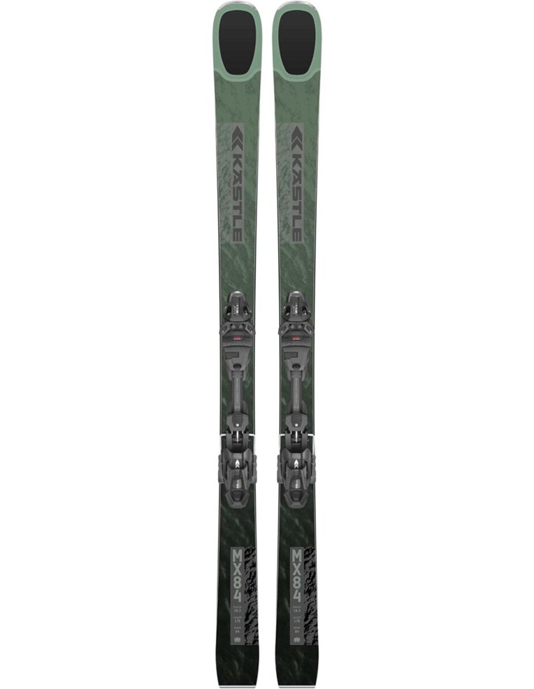 Горные лыжи KASTLE MX84 prem 183 + K12 PRW GW full-black 2200000046925 Горные лыжи в Уфе KASTLE 169 900 ₽