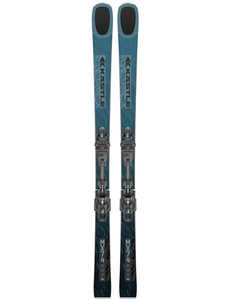 Горные лыжи KASTLE MX74 prem 171 + K12 PRW GW full-black 2200000053534 Горные лыжи в Уфе KASTLE 169 900 ₽