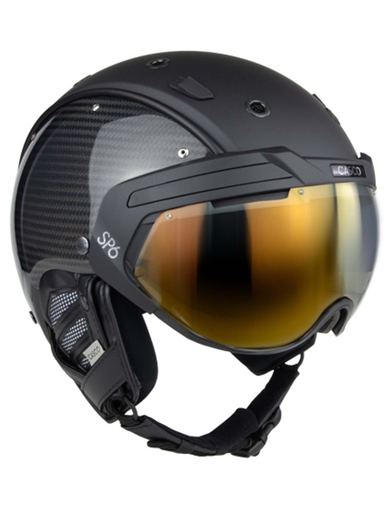 Шлем CASCO SP-6 Split carbon black L 58-62cm 4031381014719 Горнолыжные шлемы CASCO 84 900 ₽