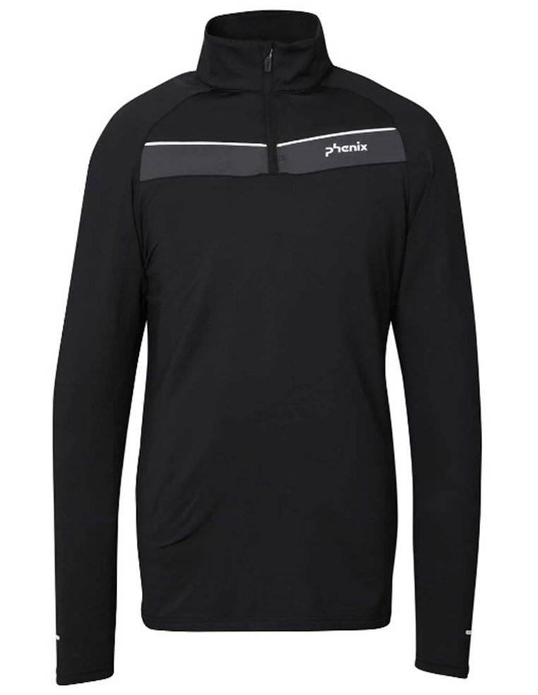 Пулон мужской PHENIX Time Space 1/2 Zip Tee Black P:L 4582642274866 Средний слой PHENIX 6 970 ₽