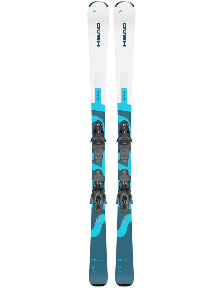 Горные лыжи HEAD Shape V2 LYT-PR speed blue-white 170 + PR 10 GW 2200000054326 Горнолыжный магазин No-City в Уфе, Ибрагимова, 88 HEAD 42 990 ₽