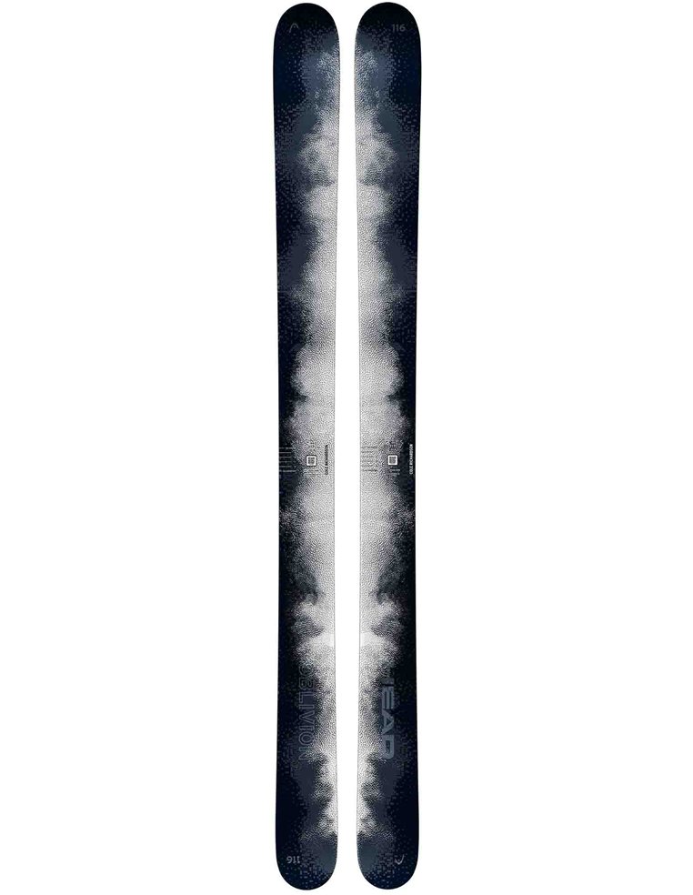 Горные лыжи HEAD Oblivion 116 black grey 181 2200000054401 Горные лыжи в Уфе HEAD 60 990 ₽