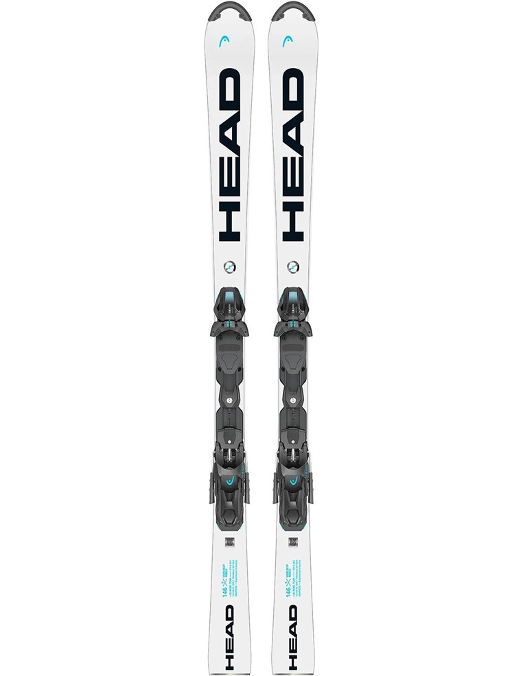 Горные лыжи HEAD WCR e.SL Rebel Team SW RP WCR T white black 125 + EVO 9 GW 2200000054432 Горные лыжи в Уфе HEAD 59 190 ₽