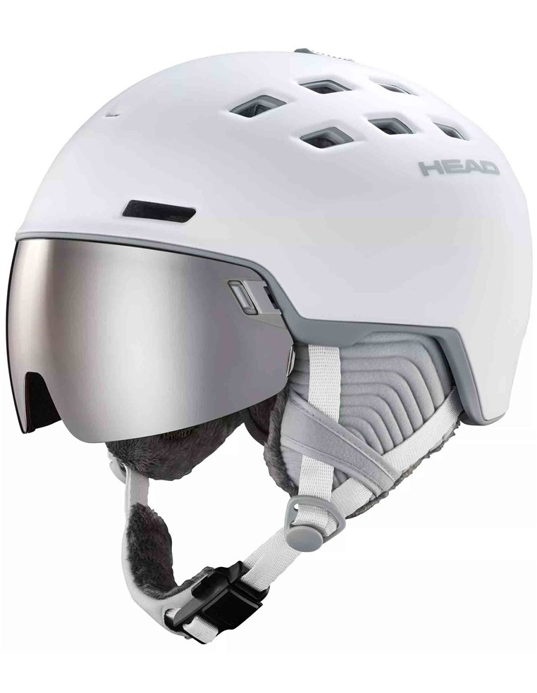 Шлем HEAD RACHEL с визором S2 (VLT 20%) white M/L 56-59 2200000054364 Горнолыжные шлемы HEAD 26 390 ₽