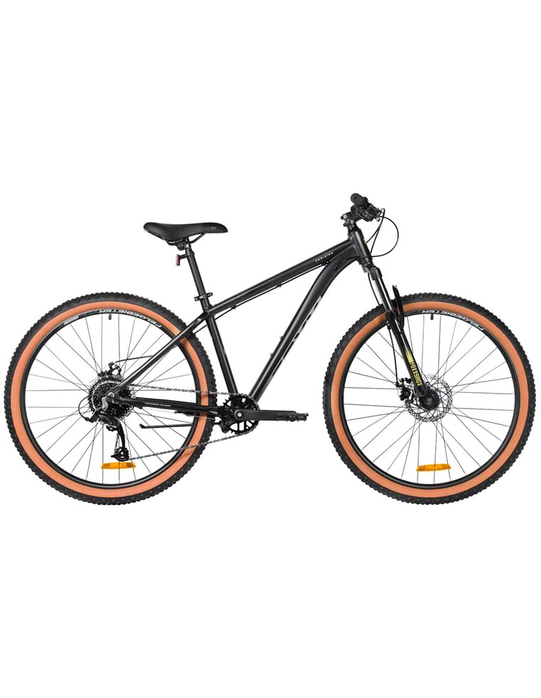 Велосипед 29" FOXX MERIDIAN 22", 8 скор. черный 2200000054692 Горные велосипеды Foxx 25 990 ₽