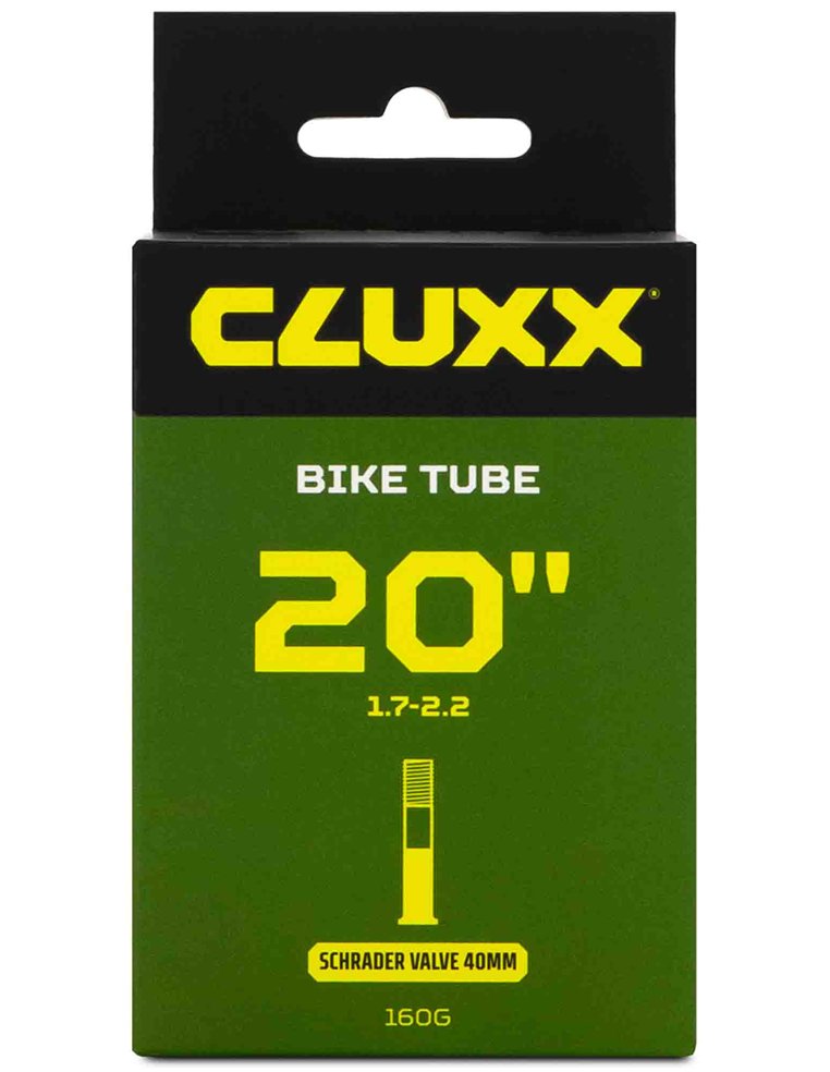 Камера 20"Х1,75/2,125 Schrader AV40 Black CLUXX 9333726099586 Колеса и покрышки CLUXX 350 ₽