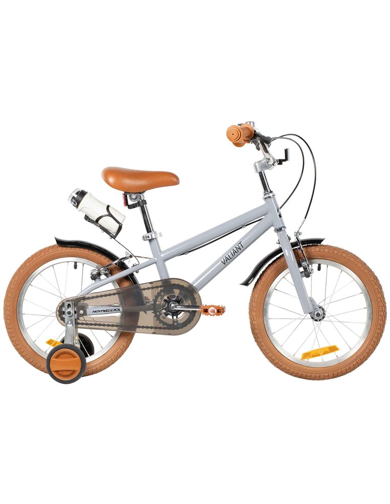 Велосипед 16" NOVATRACK VALIANT Серый 2200000055644 Детские велосипеды Novatrack 10 790 ₽