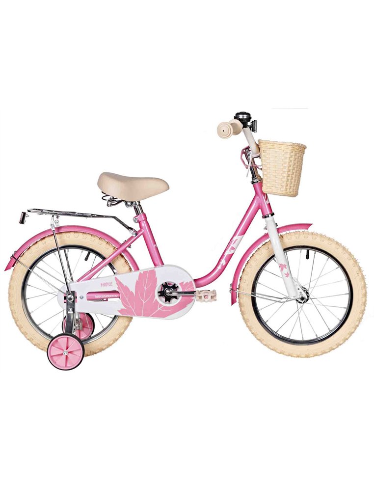 Велосипед 18" NOVATRACK MAPLE Розовый 2200000055699 Детские велосипеды Novatrack 10 850 ₽