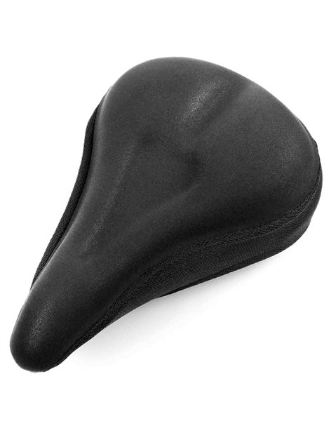 Седло VINCA VS 76 black/green комфортное 250*200мм,с отверстием черное 2200000055941 Седла VS 980 ₽