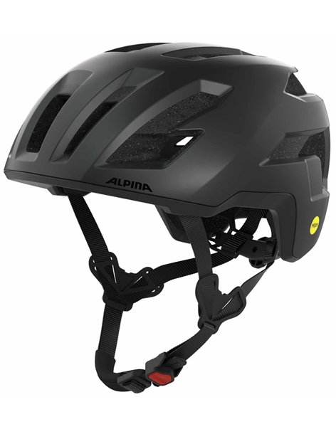 Шлем велосипедный ALPINA Taunus Gravel Mips Black Matt 59-61