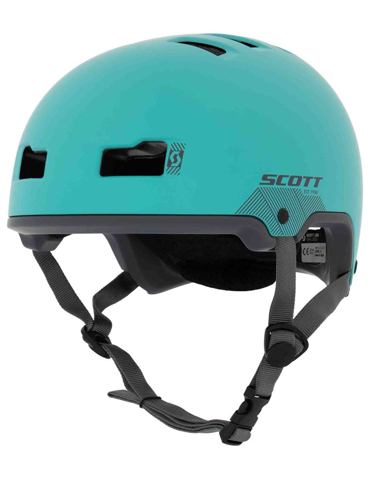 Шлем велосипедный SCOTT Jibe (CE) soft teal green M-L 7615523714568 Велошлемы SCOTT 6 790 ₽