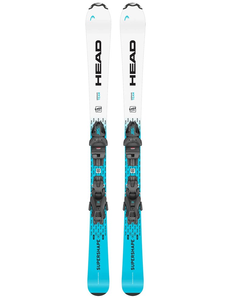 Горные лыжи HEAD Supershape Team Easy JRS white-speedblue 117 + 4.5 GW 2200000056061 Горные лыжи в Уфе HEAD 23 990 ₽