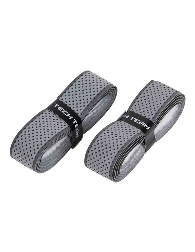 Намотки TECH TEAM на руль 2 шт. grey перфорированная 2042140299201 Грипсы TECH TEAM 590 ₽