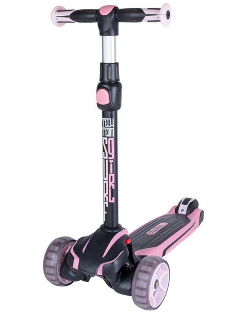 Самокат TECH TEAM Surf girl black pink