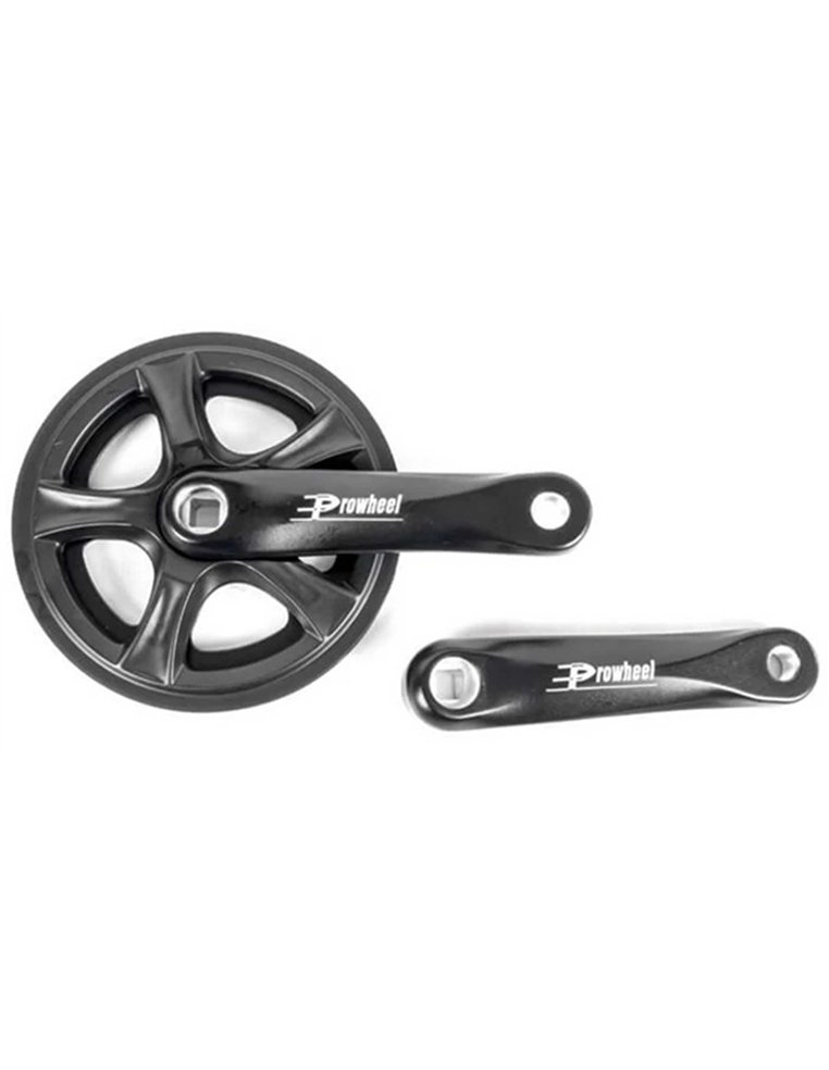 Система Шатуны 170мм, PROWHEEL PRO-Q36PP 36T алюм. под квадрат черный 1 скорость PRO-Q36PP 170 2200000055200 Горнолыжный магазин No-City в Уфе, Ибрагимова, 88 Prowheel 1 750 ₽