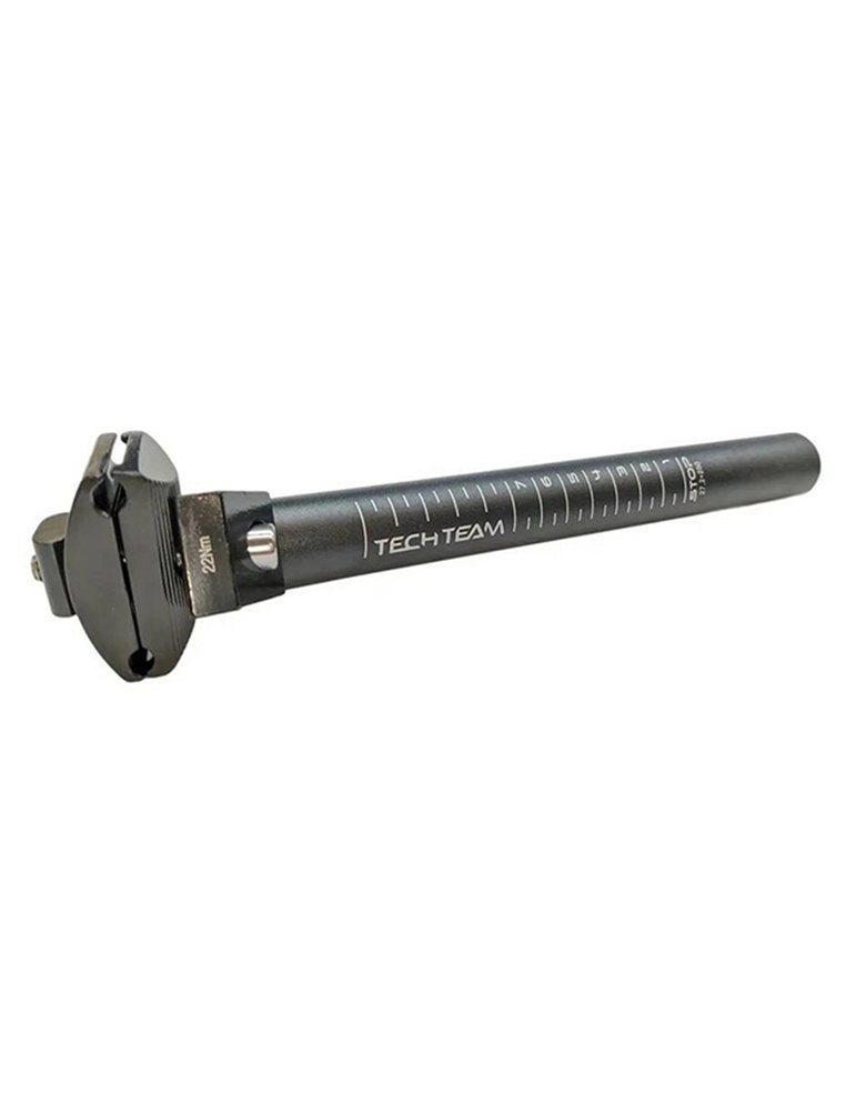 Штырь подседельный 27,2x250 mm, стальной, черный (с зажимом) JS-609 27.2*250мм 2200000055217 Горнолыжный магазин No-City в Уфе, Ибрагимова, 88 TECH TEAM 900 ₽