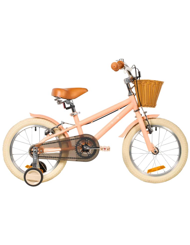 Велосипед 16" NOVATRACK ADELE Персиковый 2200000056344 Детские велосипеды Novatrack 10 790 ₽
