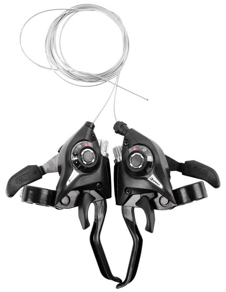Манетки / Тормозные ручки KD80 3/8 cк. с тросами 2000014391901 Запчасти для велосипедов VS 1 480 ₽
