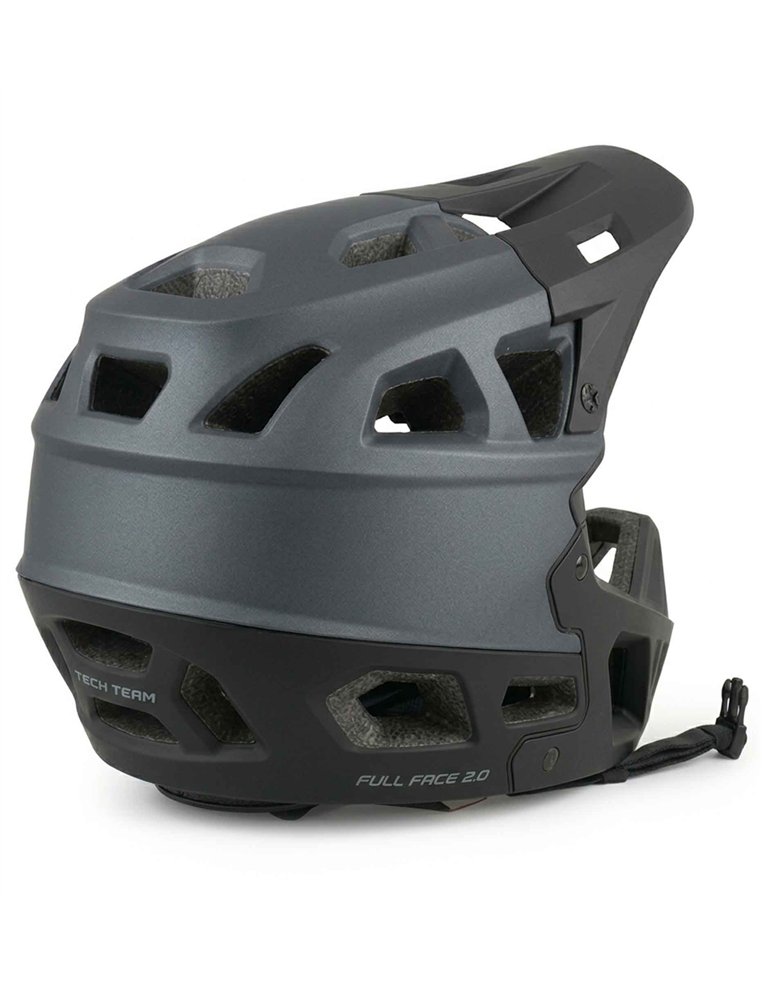 Шлем велосипедный TECH TEAM FullFace 2.0 Graphite L 59-61 4620065579912 Велошлемы TECH TEAM 7 690 ₽