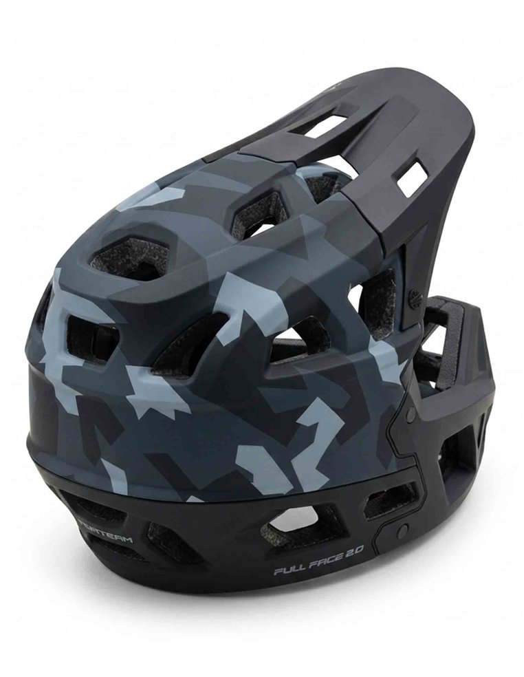 Шлем велосипедный TECH TEAM FullFace 2.0 grey M 55-58 4680900650015 Велошлемы TECH TEAM 7 690 ₽