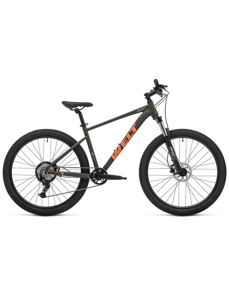 Велосипед 27.5" WELT Rocket 3.0 HD 16" Punk Khaki 2026 9333726088740 Горные велосипеды WELT 42 990 ₽